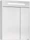 Шкаф с зеркалом для ванной Акватон Сильва 60 (1A216202SIW70) - 