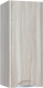 Шкаф-полупенал для ванной Акватон Сильва 1A215703SIW6R (дуб фьорд) - 