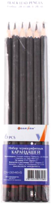 Набор простых карандашей Darvish DV-3246-6 (6шт)