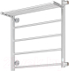 Миниатюра изображения товара Полотенцесушитель водяной Олимп Лесенка прямая с полкой 50x60 (боковое подключение)