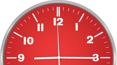 Настенные часы Centek СТ-7100 (красный)