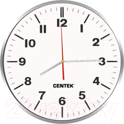Настенные часы Centek СТ-7100 (белый)