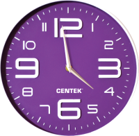 Настенные часы Centek СТ-7101 (фиолетовый) - 