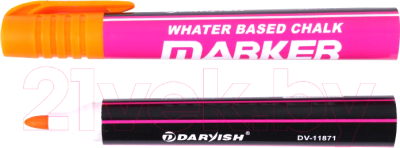 Маркер меловой Darvish DV-11871 (оранжевый)