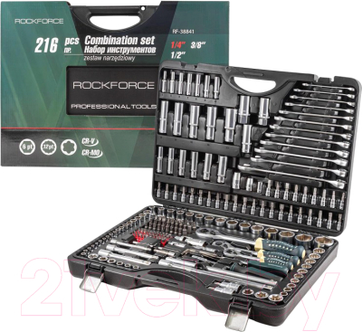 Универсальный набор инструментов RockForce RF-38841 New