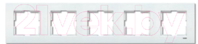 Рамка для выключателя Viko Karre / 90960204 (белый)