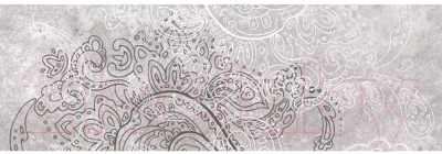 Элемент панно Нефрит-Керамика Ганг / 07-00-5-17-00-06-2107 (600х200, серый)