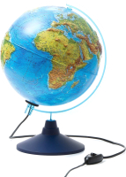 Глобус интерактивный Globen Физико-политический интерактивный с подсветкой / INT12500286 - 