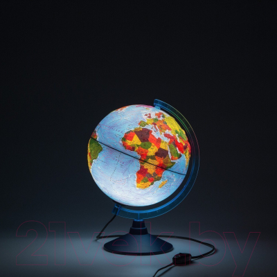 Глобус интерактивный Globen Физико-политический интерактивный с подсветкой / INT12500286