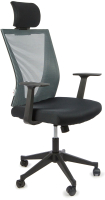 Кресло офисное Calviano Bruno (серый/черный) - 