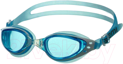 Очки для плавания Atemi B201 (голубой/белый)