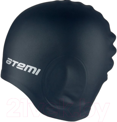 Шапочка для плавания Atemi EC101 (черный)