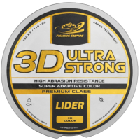 Леска монофильная Fishing Empire Lider 3D Ultra Strong 0.10мм 100м / 3D-010 - 