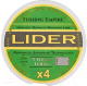 Леска плетеная Fishing Empire Lider Fluo Yellow 0.12мм 100м / 001-120 - 