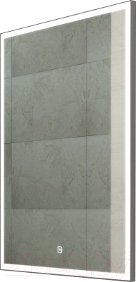 

Зеркало Континент, Серебристый, Frame Silver Led 60x80