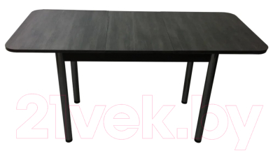Обеденный стол Solt СТД-09 (северное дерево темное/ноги круглые черные)