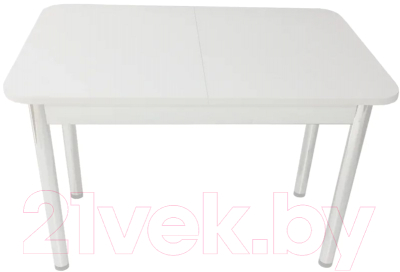 Обеденный стол Solt СТД-08 (белый/ноги круглые белые)