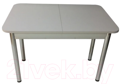 Обеденный стол Solt СТД-09 (серый/ноги круглые хром)