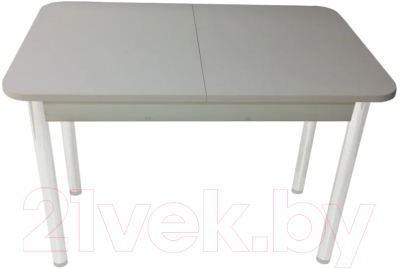 Обеденный стол Solt СТД-08 (серый/ноги круглые серые)