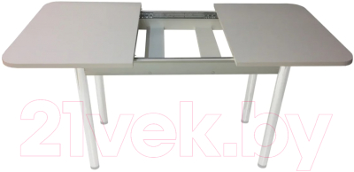 Обеденный стол Solt СТД-08 (серый/ноги круглые серые)