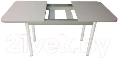 Обеденный стол Solt СТД-09 (серый/ноги круглые серые)