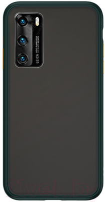 Чехол-накладка Case Acrylic Huawei P40 (зеленый)