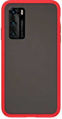 Чехол-накладка Case Acrylic Huawei P40 (красный)
