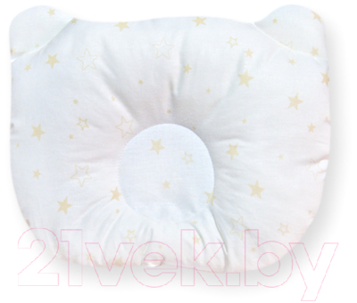 Подушка для малышей Файбертек Мишка ПДМ 28x22 (наполнитель файбертек)