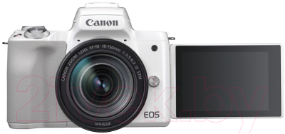 Беззеркальный фотоаппарат Canon EOS M50 Kit 18-150mm f/3.5-6.3 IS STM / 2681C042 (белый)
