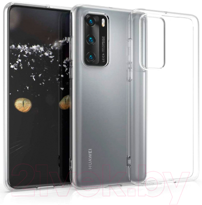 Чехол-накладка Volare Rosso Clear для Huawei P40 (прозрачный)