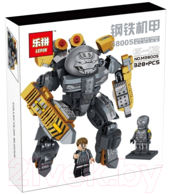 

Конструктор Lepin, Marvel Iron and Steel Armor / 38005