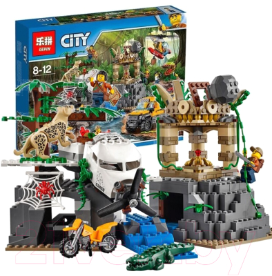 

Конструктор Lepin, City База исследователей джунглей / 02061