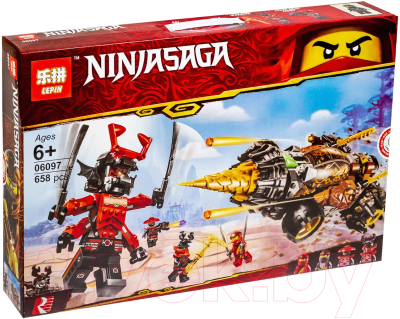 Конструктор Lepin NinjaGo Земляной бур Коула / 06097