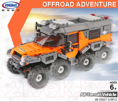 

Конструктор XingBao, Car Машина вездеход / XB-03027
