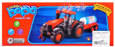 Трактор игрушечный Sima-Land Трактор Фермер / 3576237 (с мыльными пузырями)