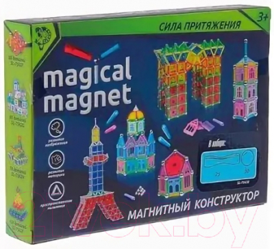

Конструктор магнитный Zabiaka, Сказочный замок / 1387371