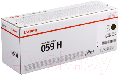 

Картридж Canon, Черный, CRG 059H BK Toner (3627C001)