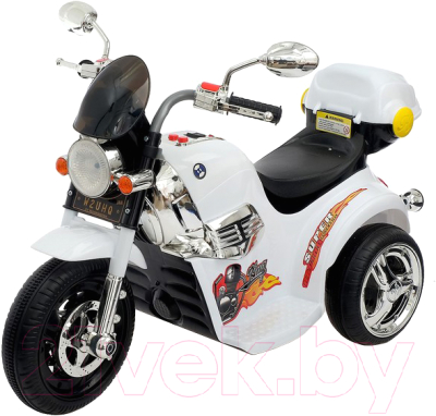 Детский мотоцикл Sima-Land Чоппер / 4459527 (белый)