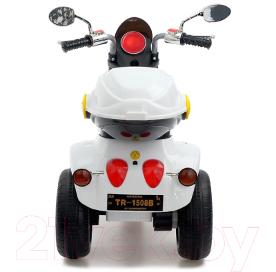 Детский мотоцикл Sima-Land Чоппер / 4459527 (белый)