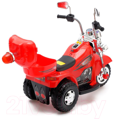 Детский мотоцикл Sima-Land Чоппер / 4650206 (красный)