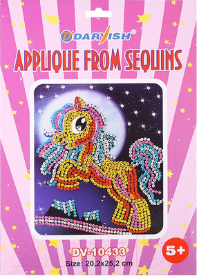 

Набор для творчества Darvish, Аппликация из блесток / DV-10433