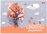 

Альбом для рисования Hatber, Совушки / 12А4B