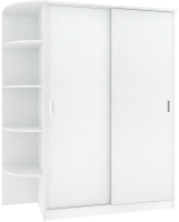 Шкаф-купе Кортекс-мебель Лагуна ШК05-00 (белый, левая консоль) - 