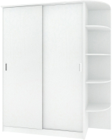 Шкаф-купе Кортекс-мебель Лагуна ШК05-00 (белый, правая консоль) - 
