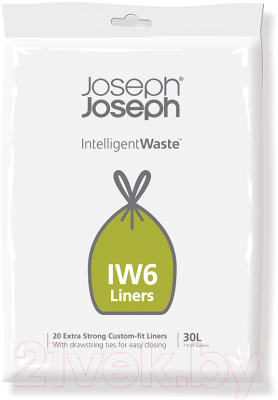 Пакеты для мусора Joseph Joseph IW6 30л / 30058 (20шт)