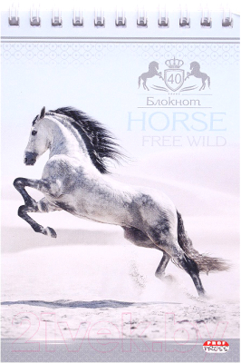 

Блокнот Проф-Пресс, Свободные лошади / Б40-6971
