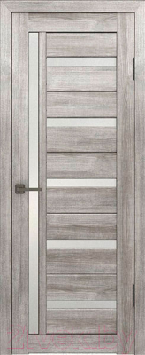 Дверь межкомнатная Лайт 18 90x200 (муссон/стекло белый сатинат)
