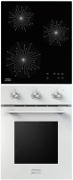 

Комплект встраиваемой техники Krona, Breve 45 WH + Inizio 45 BL