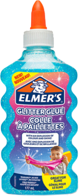 Клей силикатный Elmers Glitter Glue / 2077252 (голубой)