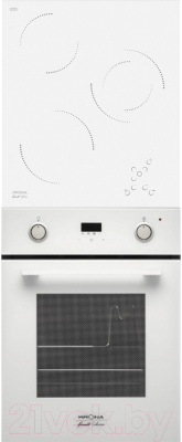 Комплект встраиваемой техники Krona Sonata 45 WH + Delizia 45 WH